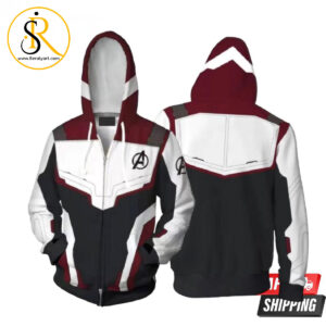 Quantum Suit Ped 3D Hoodie SeratyArt