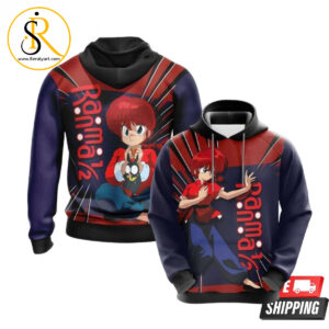 Ranma Cute 3D Hoodie SeratyArt