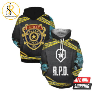 Resident Evil Rpd 3D Hoodie SeratyArt