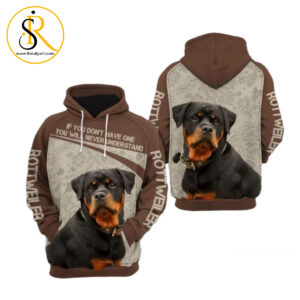 Rottweiler Lovers 3D Hoodie SeratyArt