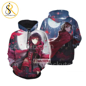 Rwby Ruby Rose 3D Hoodie SeratyArt