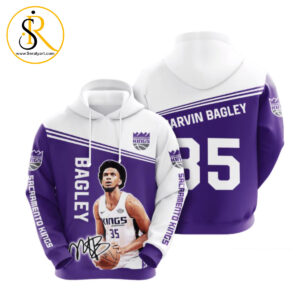 Sacramento Kings Marvin Bagley 3D Hoodie SeratyArt