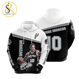 San Antonio Spurs Demar Derozan 3D Hoodie SeratyArt