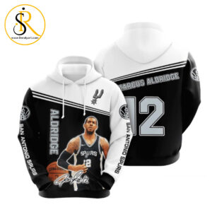 San Antonio Spurs Lemarcus Aldridge 3D Hoodie SeratyArt