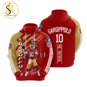 San Francisco 49Ers Jimmy Garoppolo 3D Hoodie SeratyArt