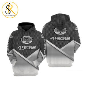 San Francisco 49Ers Nfl Football Gray San Francisco 49Ers 3D Hoodie SeratyArt