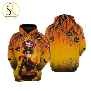 San Francisco 49Ers Nfl Football Halloween 3D Hoodie SeratyArt