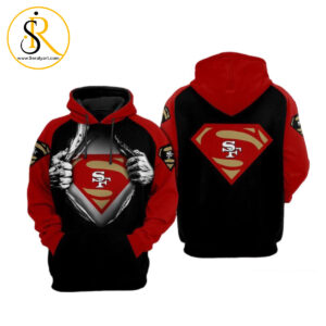 San Francisco 49Ers Nfl Football Superman San Francisco 49Ers 3D Hoodie SeratyArt