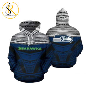 Seattle Seahawks Ncaa Football Maori Tattoo Seattle Seahawks Seattle Seahawks 3D Hoodie SeratyArt