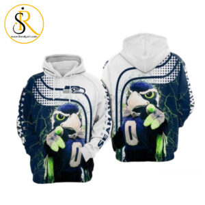 Seattle Seahawks Nfl Football Blue Seattle Seahawks Seattle Seahawks 3D Hoodie SeratyArt