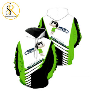 Seattle Seahawks Snoopy For Men And Women 3D Hoodie SeratyArt