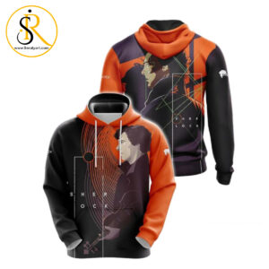 Sherlock New Look 3D Hoodie SeratyArt