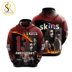 Skins Movie Character Anniversary 13 Years 2020 3D Hoodie SeratyArt