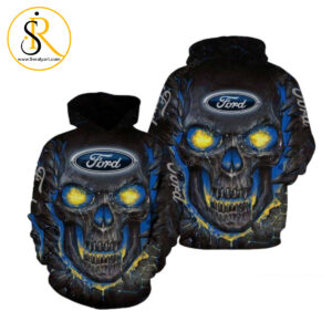 Skull Ford Logo Men And Women Up T Skull Ford Logo Skull Ford Logo 3D Hoodie SeratyArt