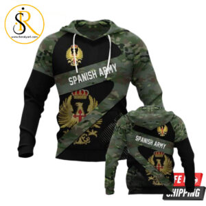 Spanish Army V02 3D Hoodie SeratyArt