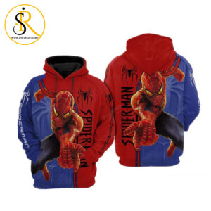 Spider Man Marvel Comics Spider Man Spider Man 3D Hoodie SeratyArt