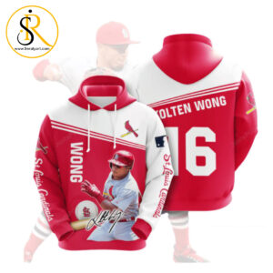 St Louis Cardinals Kolten Wong 3D Hoodie SeratyArt