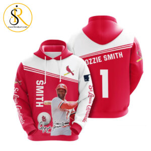 St Louis Cardinals Ozzie Smith 3D Hoodie SeratyArt