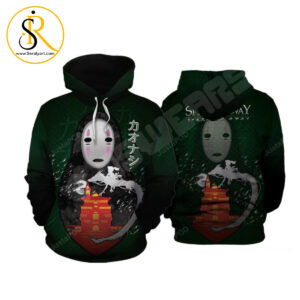 Studio Ghibli No Face 3D Hoodie SeratyArt