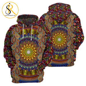 Sunflower Hippie 3D All Over Printed Shirt SeratyArt