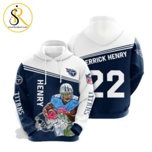 Tennessee Titans Derrick Henry 3D Hoodie SeratyArt