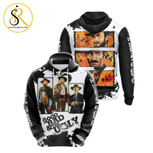 The Good The Bad The Ugly 3D Hoodie SeratyArt
