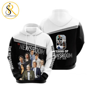 The Newsroom 3D Hoodie SeratyArt