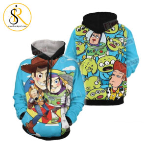 Toy Story 3D Hoodie SeratyArt