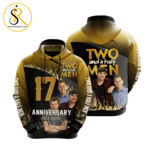 Two And A Half Men Movie Character Anniversary 17 Years 2020 3D Hoodie SeratyArt