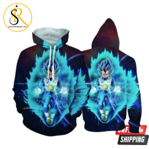 Vegeta Dragon Ball  3D Hoodie SeratyArt
