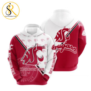 Washington State Cougars 3D Hoodie SeratyArt