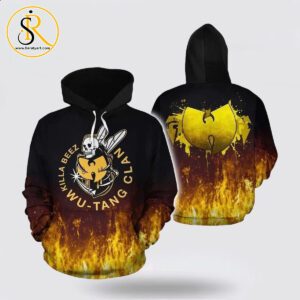 Wu Tang Clan Killa Beez All Over Print Hoodie Shirt  Gift For Christmas SeratyArt